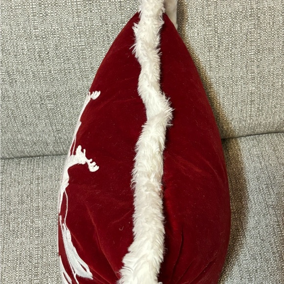 20” Velvet Holiday Pillow - "This House Believes" by Twig & Twine - Picture 3 of 6